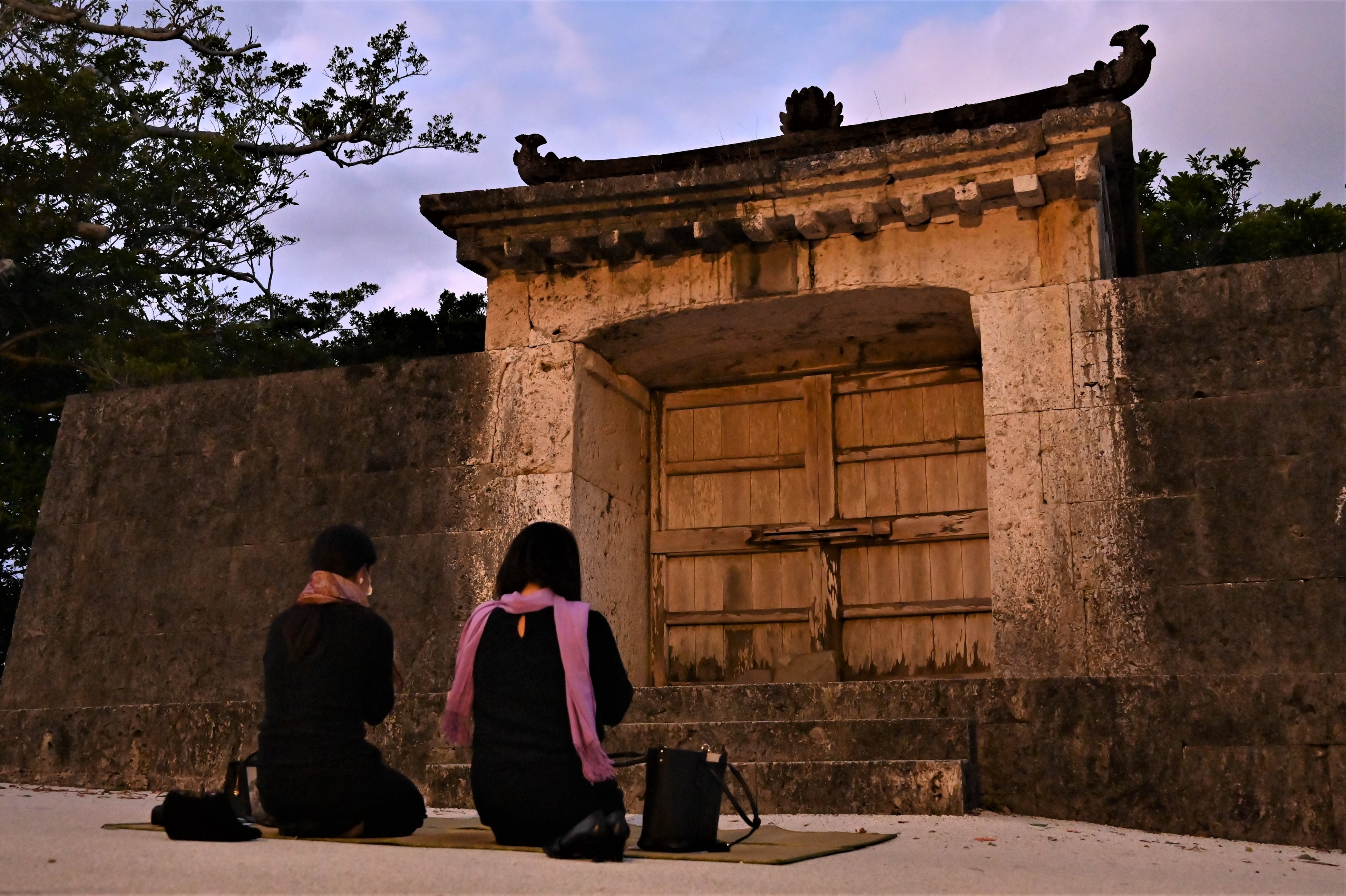 琉球王国当時の形態で礼拝