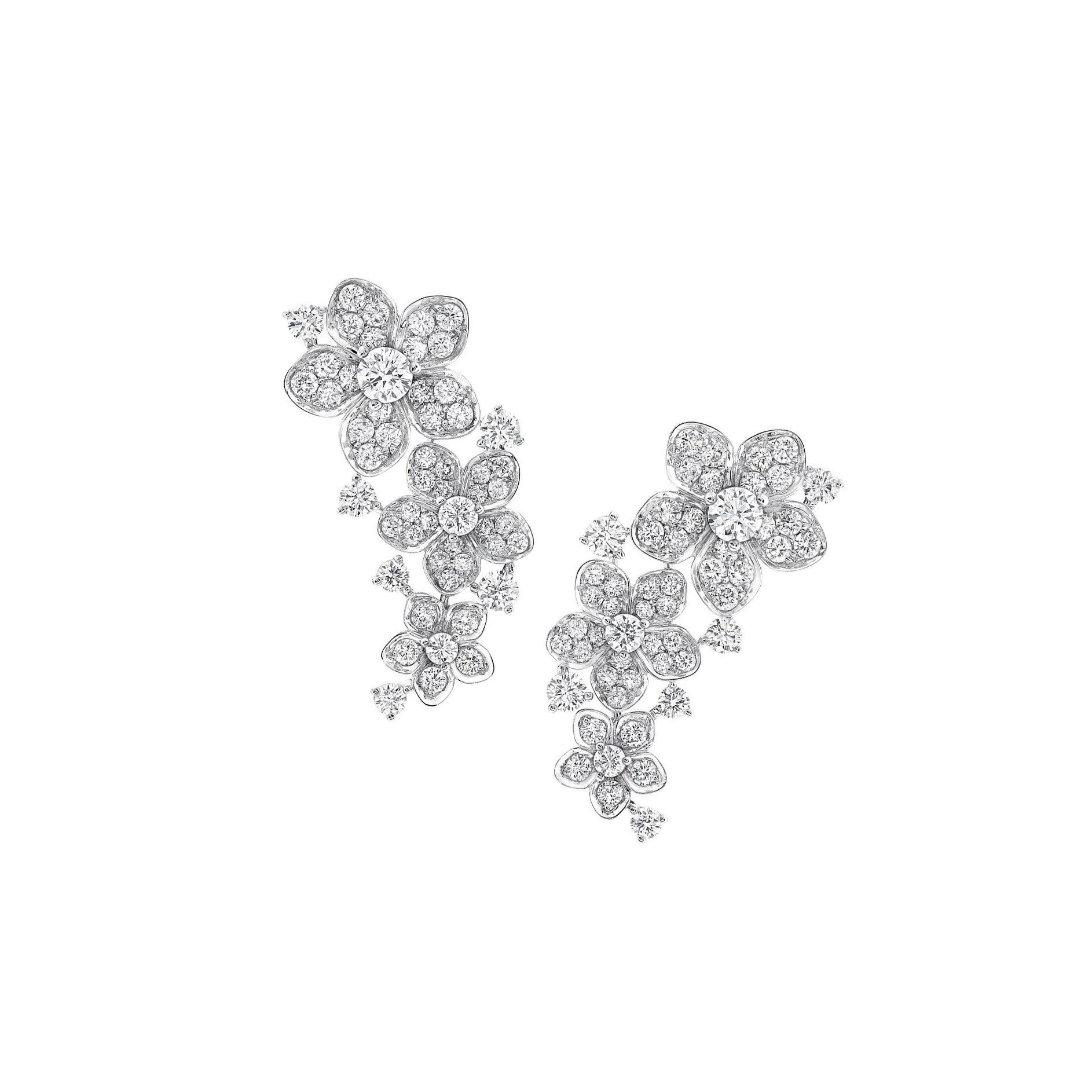 「ザ グラフ ワイルドフラワー」イヤリング　3,250,000円（税込）