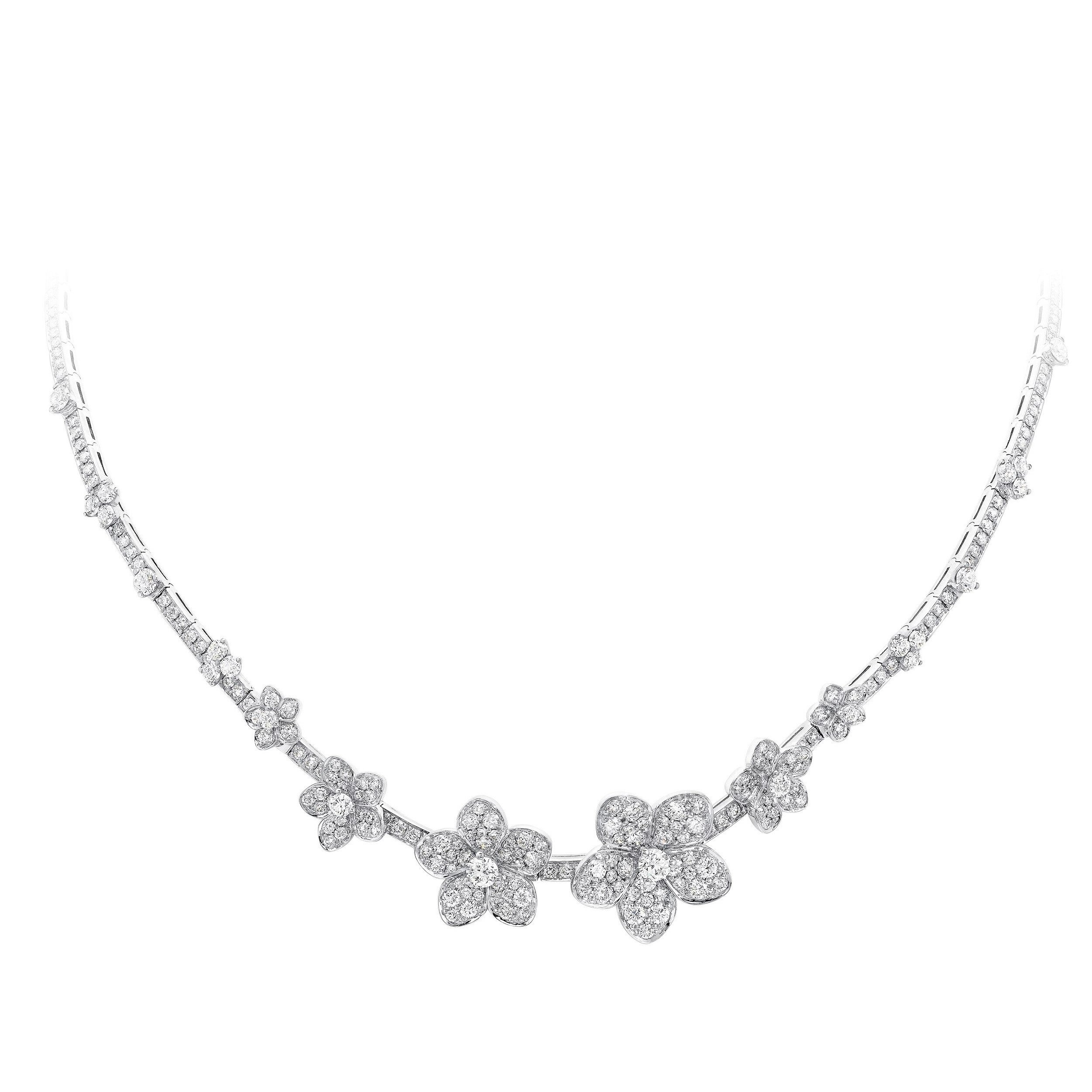 「ザ グラフ ワイルドフラワー」ネックレス　9,300,000円（税込）