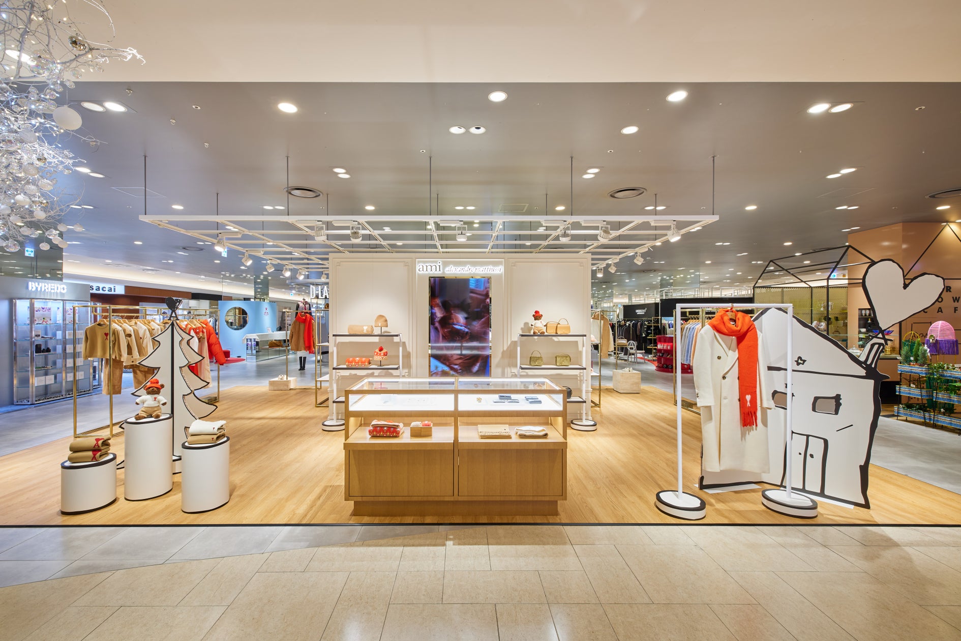 Ami Paris 阪急うめだ本店「コトコトステージ31」にてホリデーポップアップを期間限定開催 | AMI Paris Japan株式会社の ...