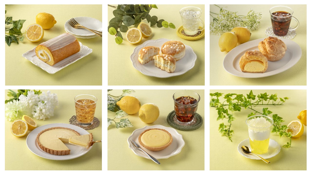 レモネード専門店『LEMONADE by Lemonica』監修のスイーツ6品を6月1日 レモネード専門店『LEMONADE by Lemonica』監修のスイーツ6品を6月1日