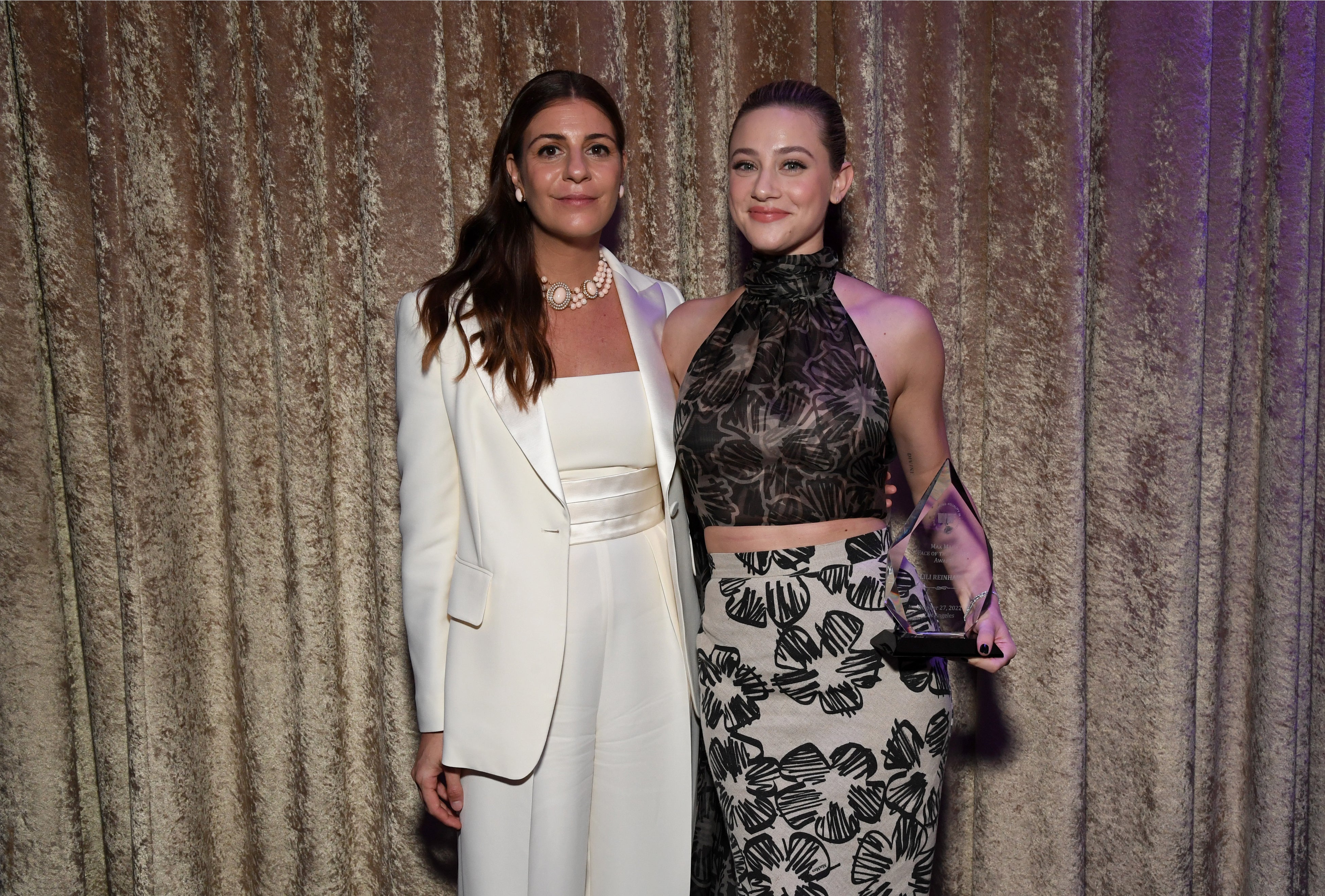 リリ・ラインハート＆マリア・ジュリア・プレツィオーゾ・マラモッティ＠Getty Images