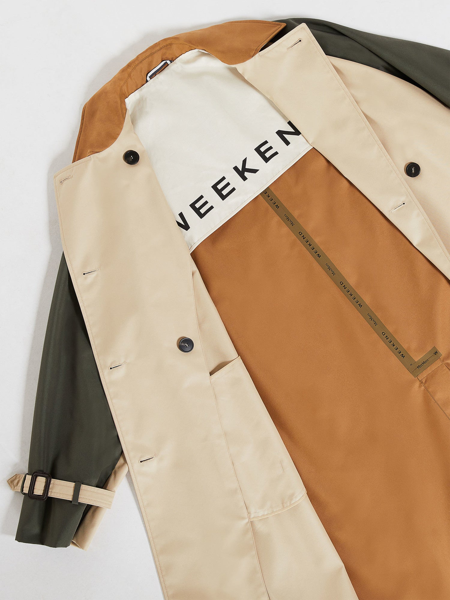 ❇️WeekendMaxmaraマックスマーラ正規25春新作コットントレンチコート WEEKEND MAX MARA DAPHNE コットン トレンチコート (Weekend Max