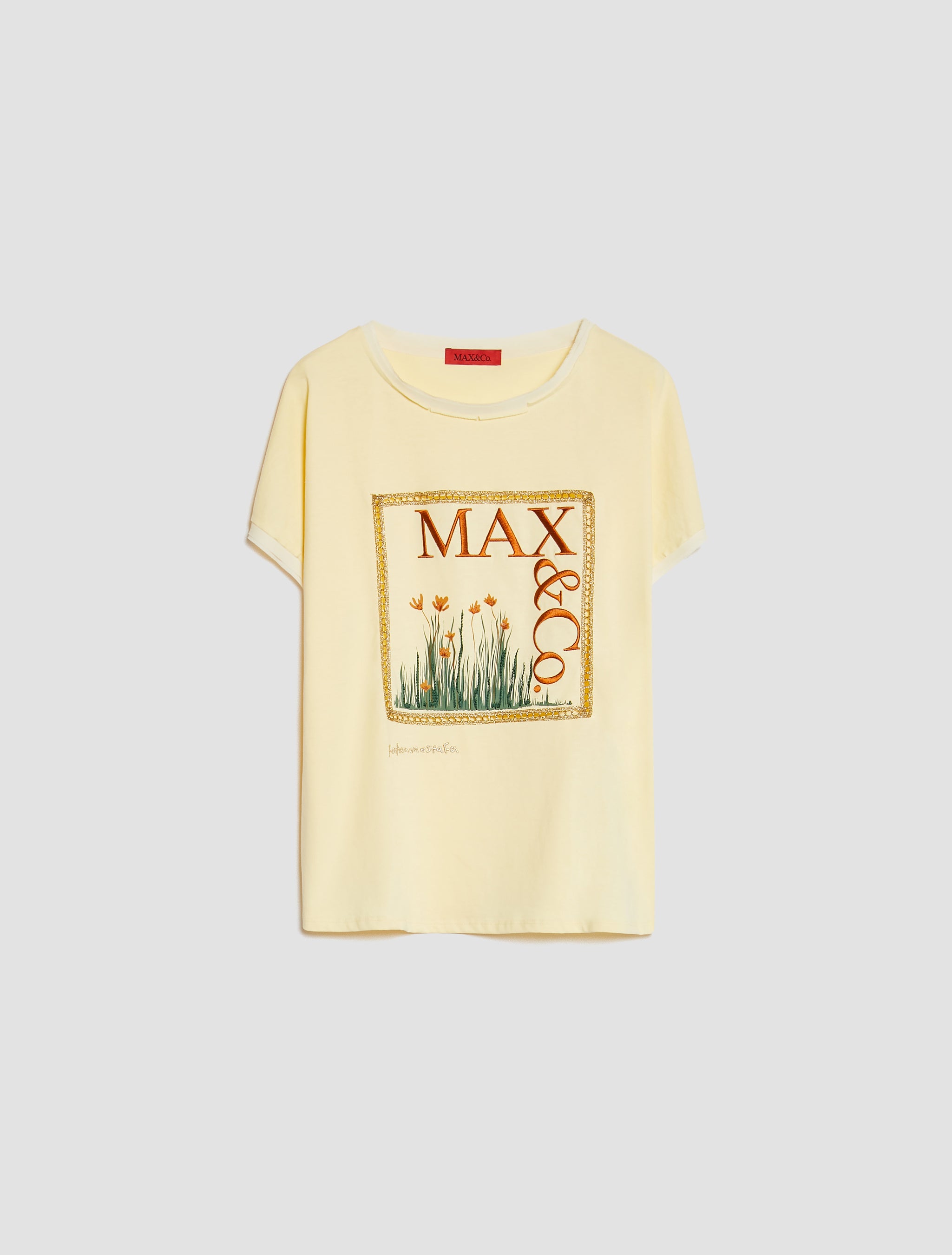 ロゴ エンブロイダリー Tシャツ ¥27,500-税込