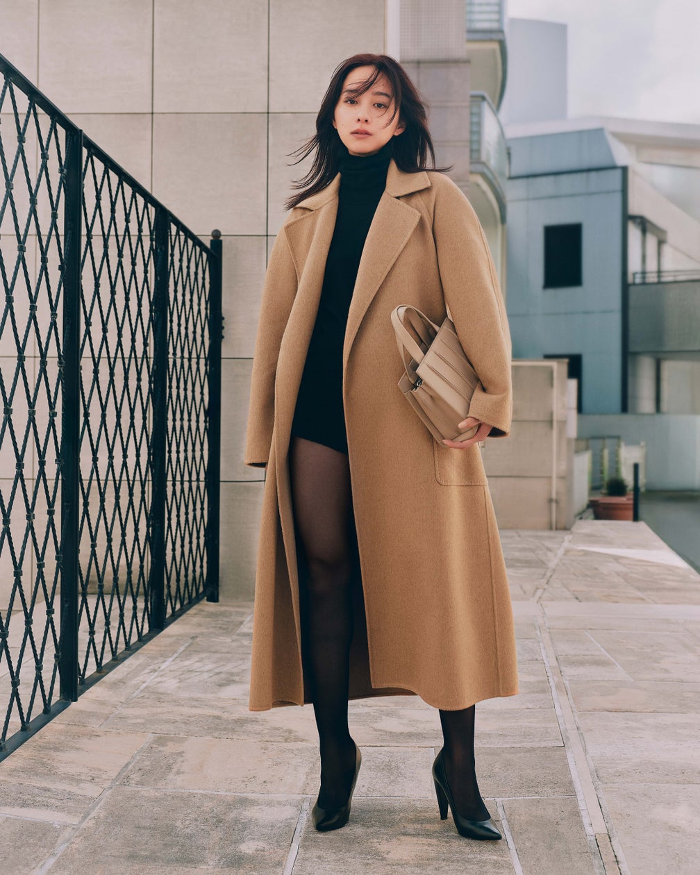 Official image for Max Mara launches Ready Coat campaign with Mayu Hotta, Anne Nakamura and Hikari Mori