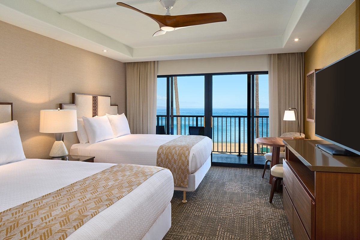 オーシャンフロントの客室