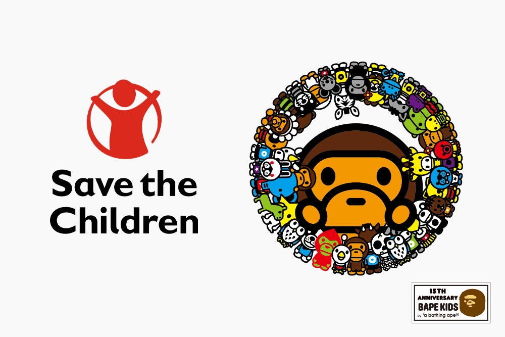 BAPE KIDS®︎ × Save the Children | 株式会社 ノーウェアの