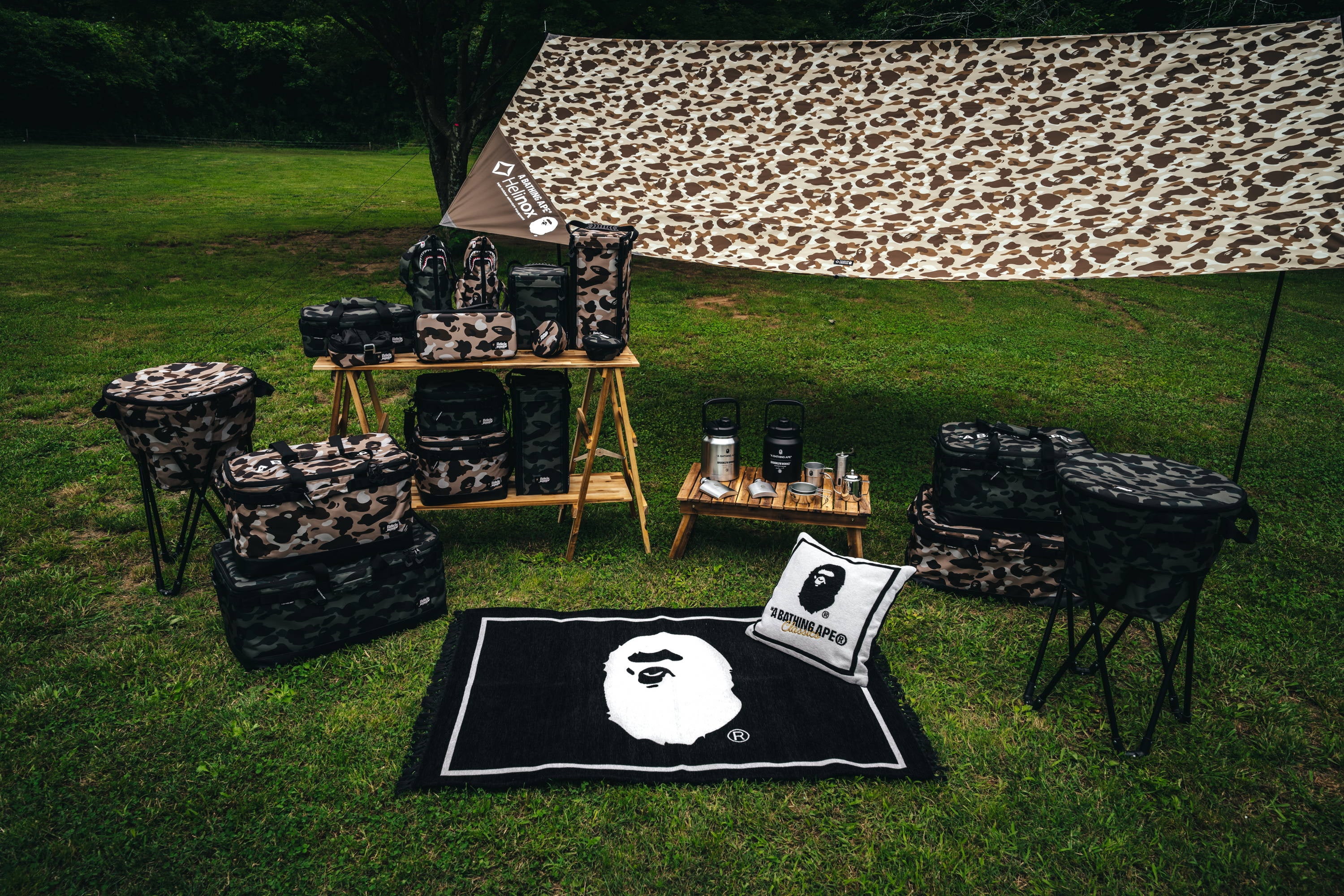 BAPE®︎が阪急うめだ本店「GREEN AGE」でポップアップ 「A