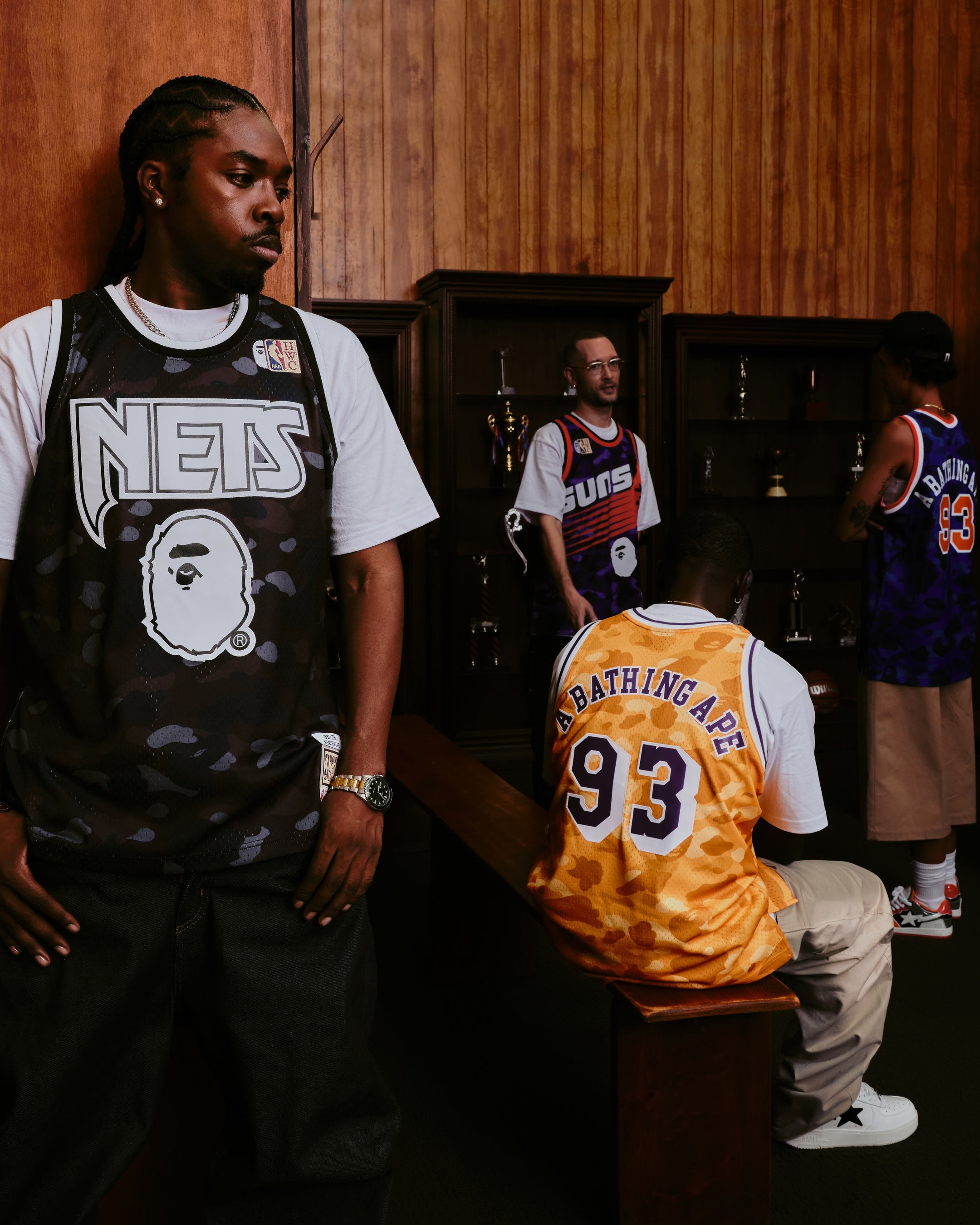 トップス Mitchell and Ness x NBA x BAPE A BATHING APE®︎×MITCHELL & NESS | 株式会社 ノーウェアのプレスリリース
