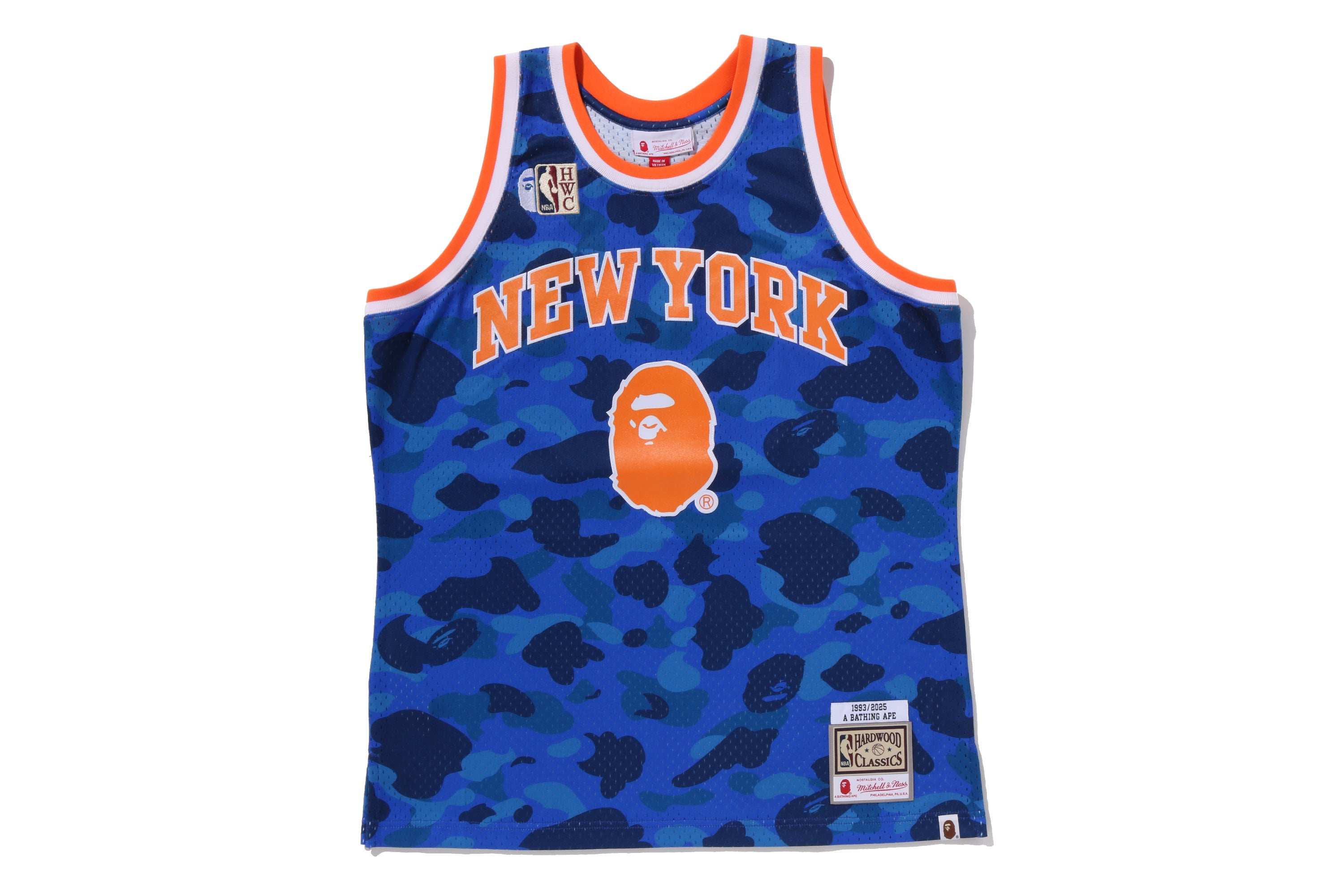 A BATHING APE®︎×MITCHELL & NESS | 株式会社 ノーウェアのプレスリリース
