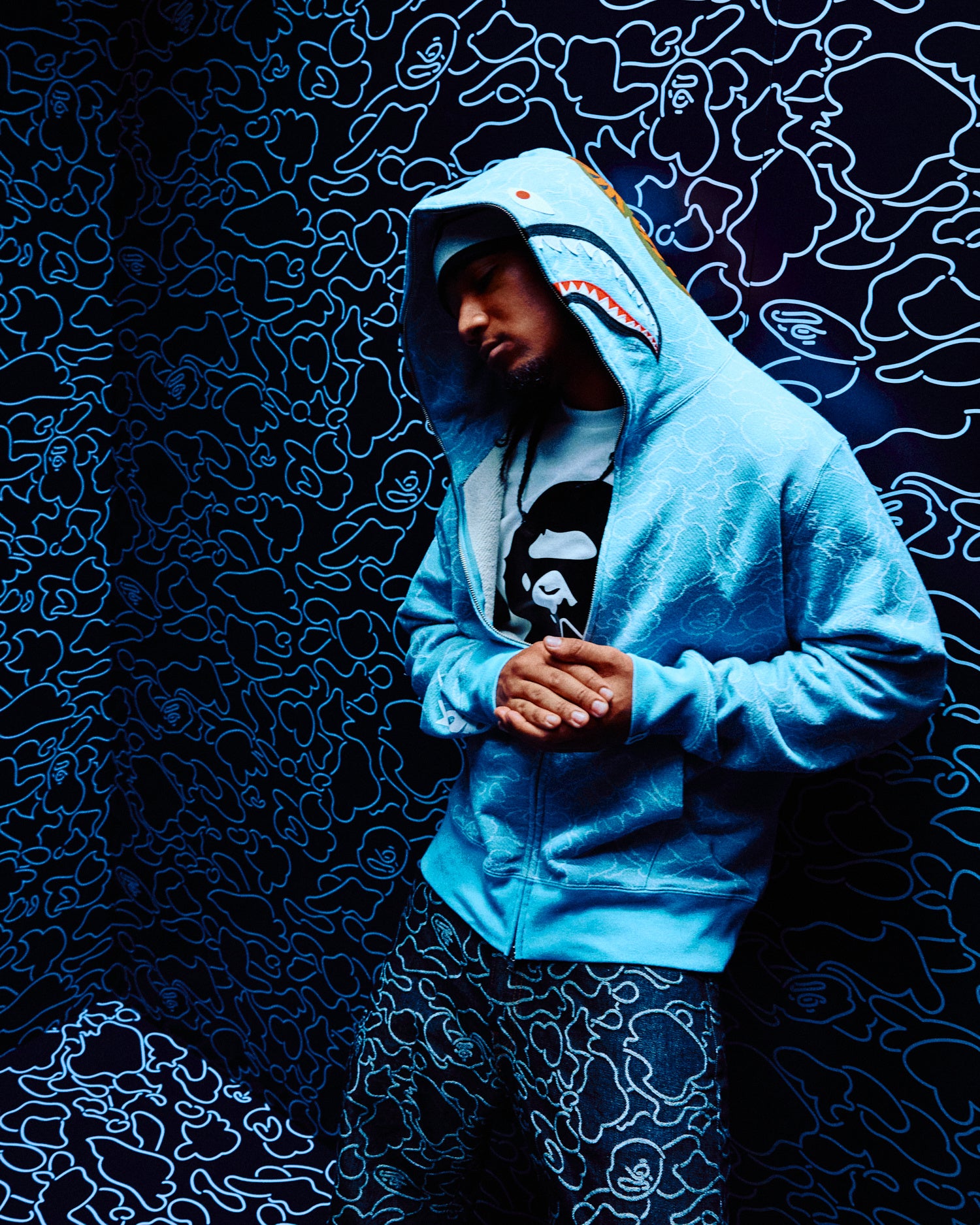 A BATHING APE®︎×OVO 第5弾コラボが登場 限定ロゴ“OVO STA”を含む全11