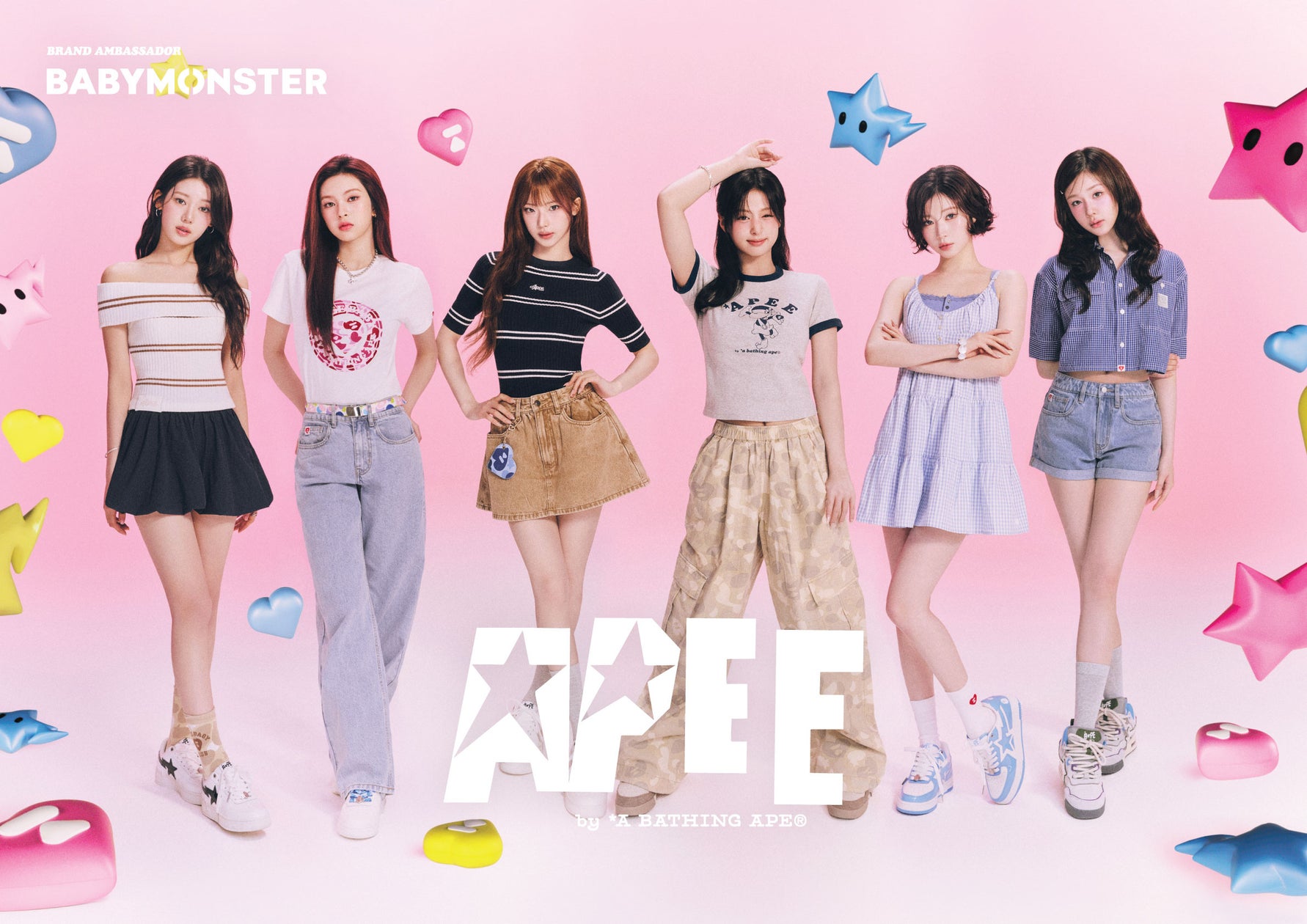 APEE Summer 2026 Collection:A BATHING APE®のウィメンズラインが贈る、夏を彩る最新コレクション