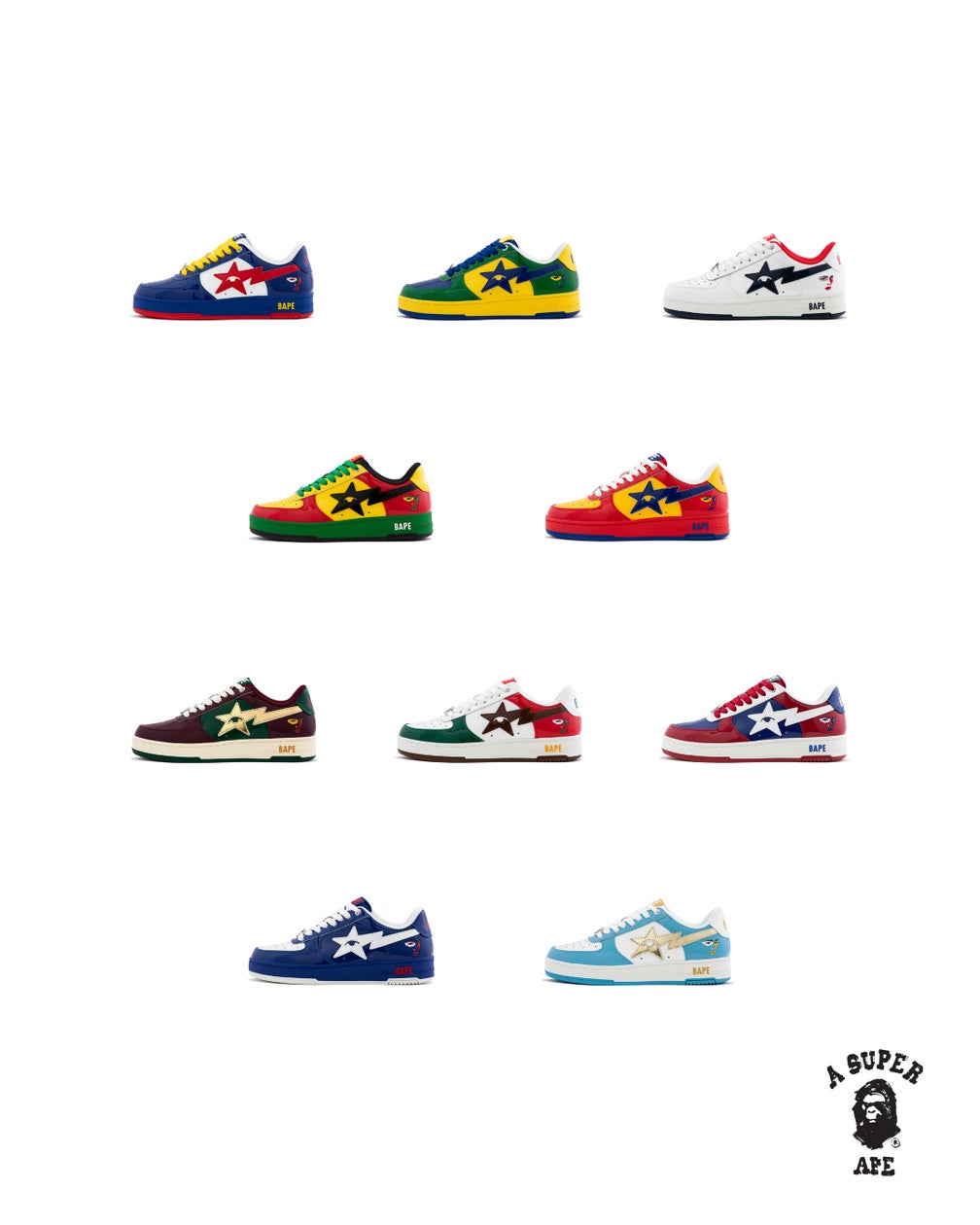 A BATHING APE(R)︎とKidSuper、BAPE STA(TM)25周年を祝う待望の第2弾コラボレーションを発表
