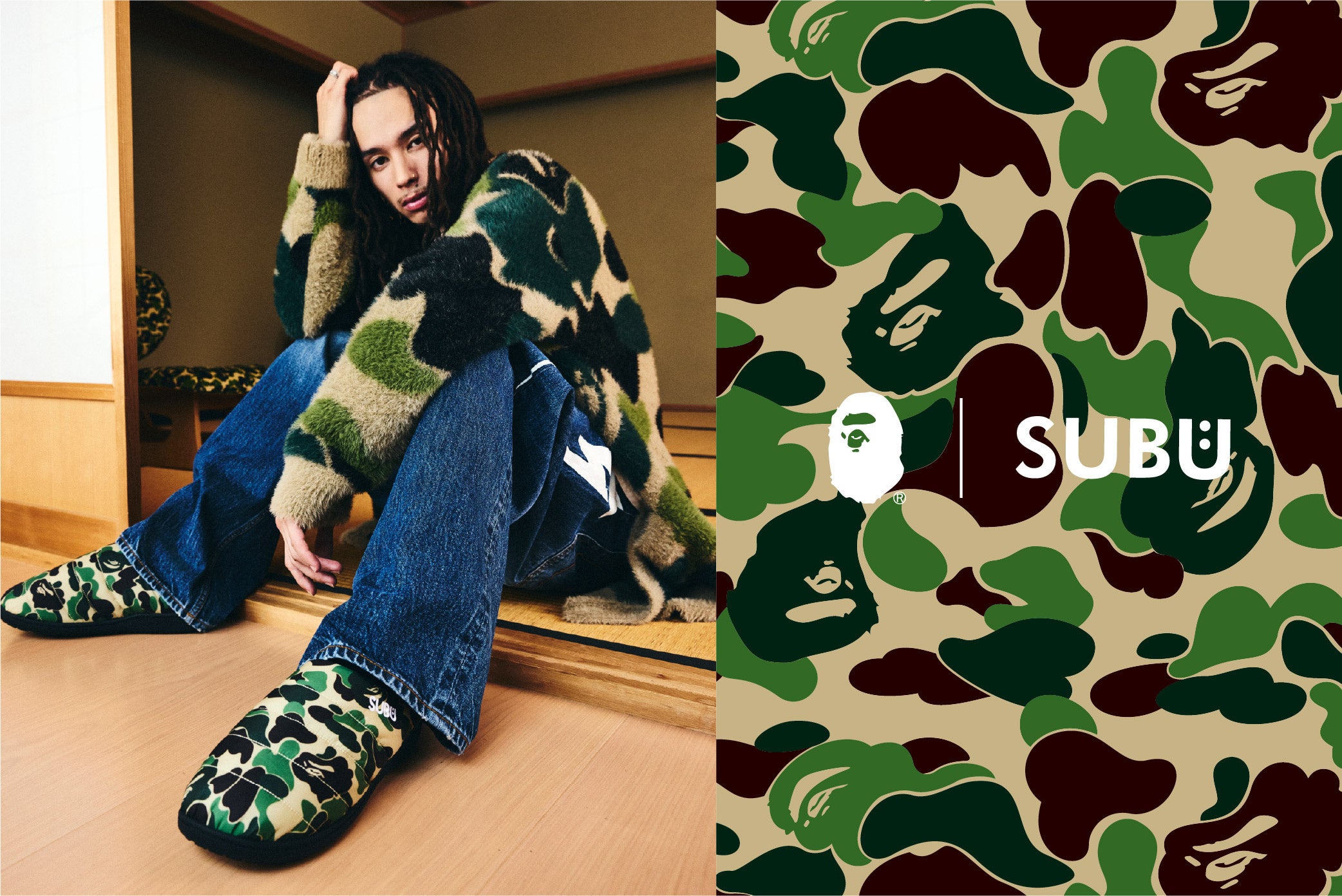A BATHING APE® × SUBU
