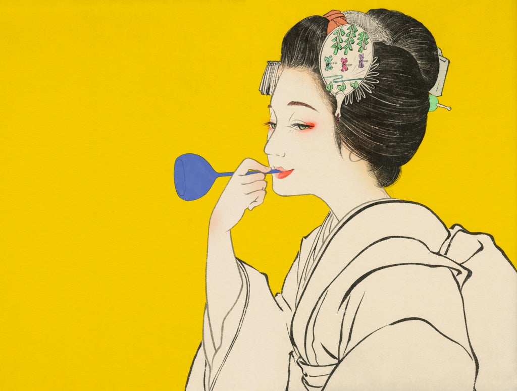 日本画家 諫山宝樹 個展 -本歌取りの愉しみ-