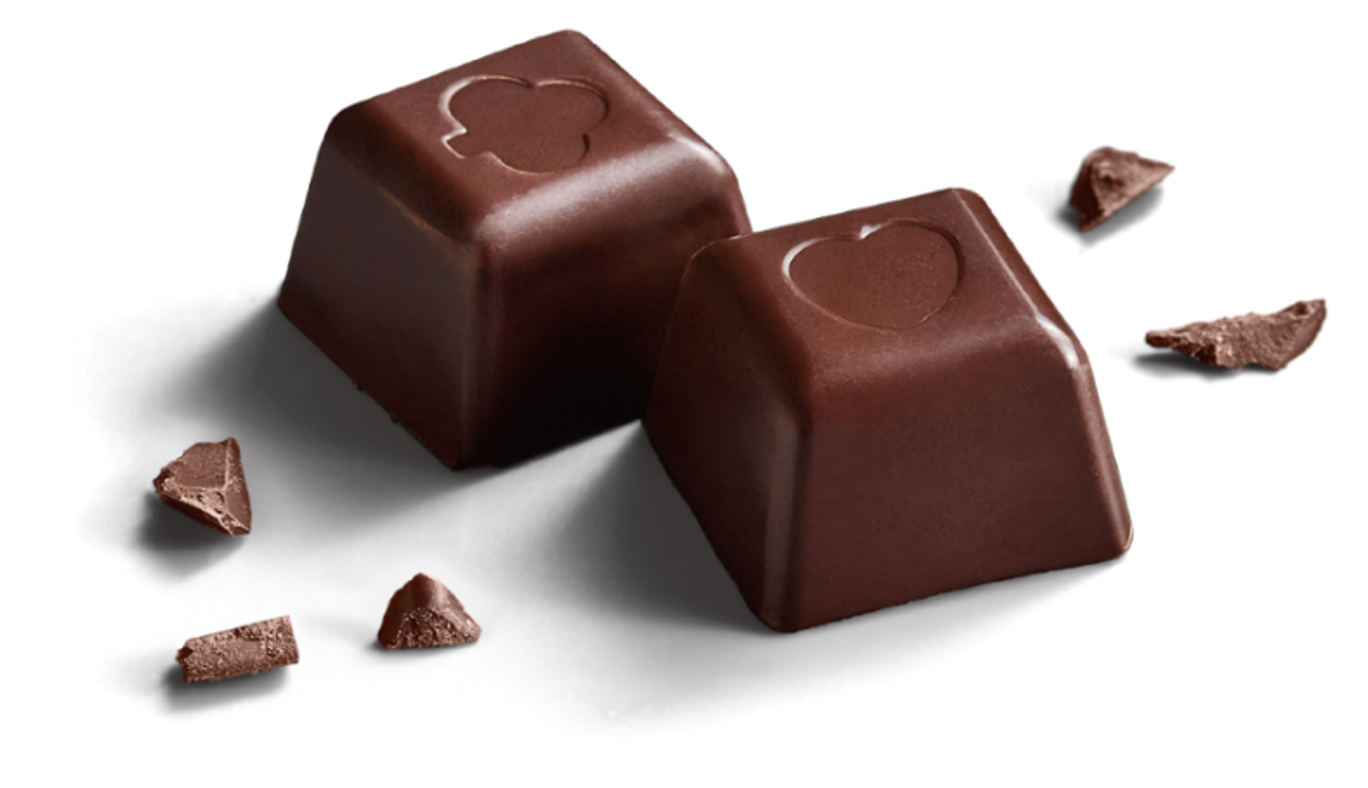 カカオ特有の苦味や渋味を極限まで抑えた、カカオ72％チョコレート