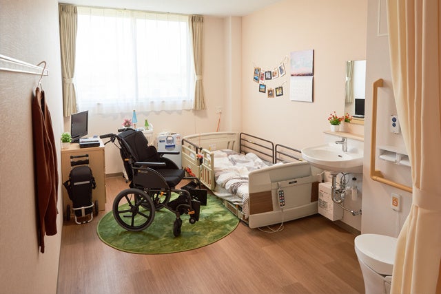 ▲ご入居者さまの居室イメージ