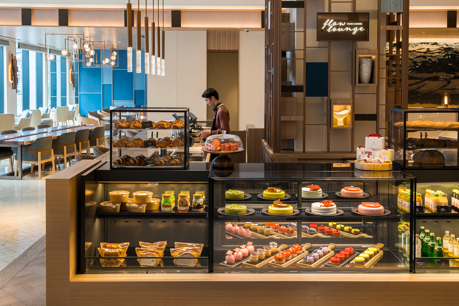 フローラウンジ（1F）ショーケース