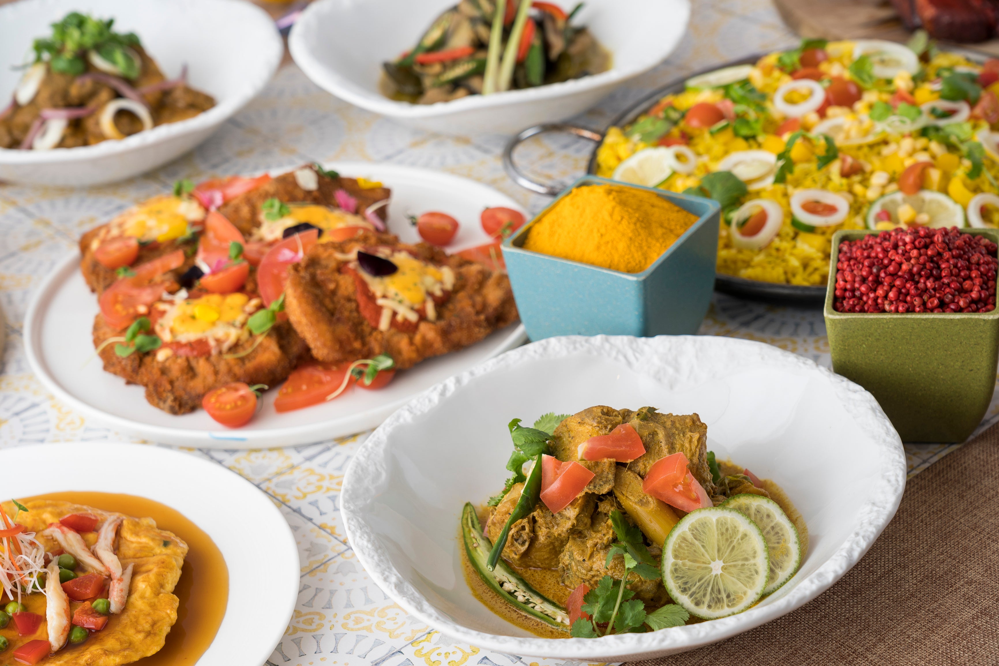 平日ランチビュッフェ　メニュー例