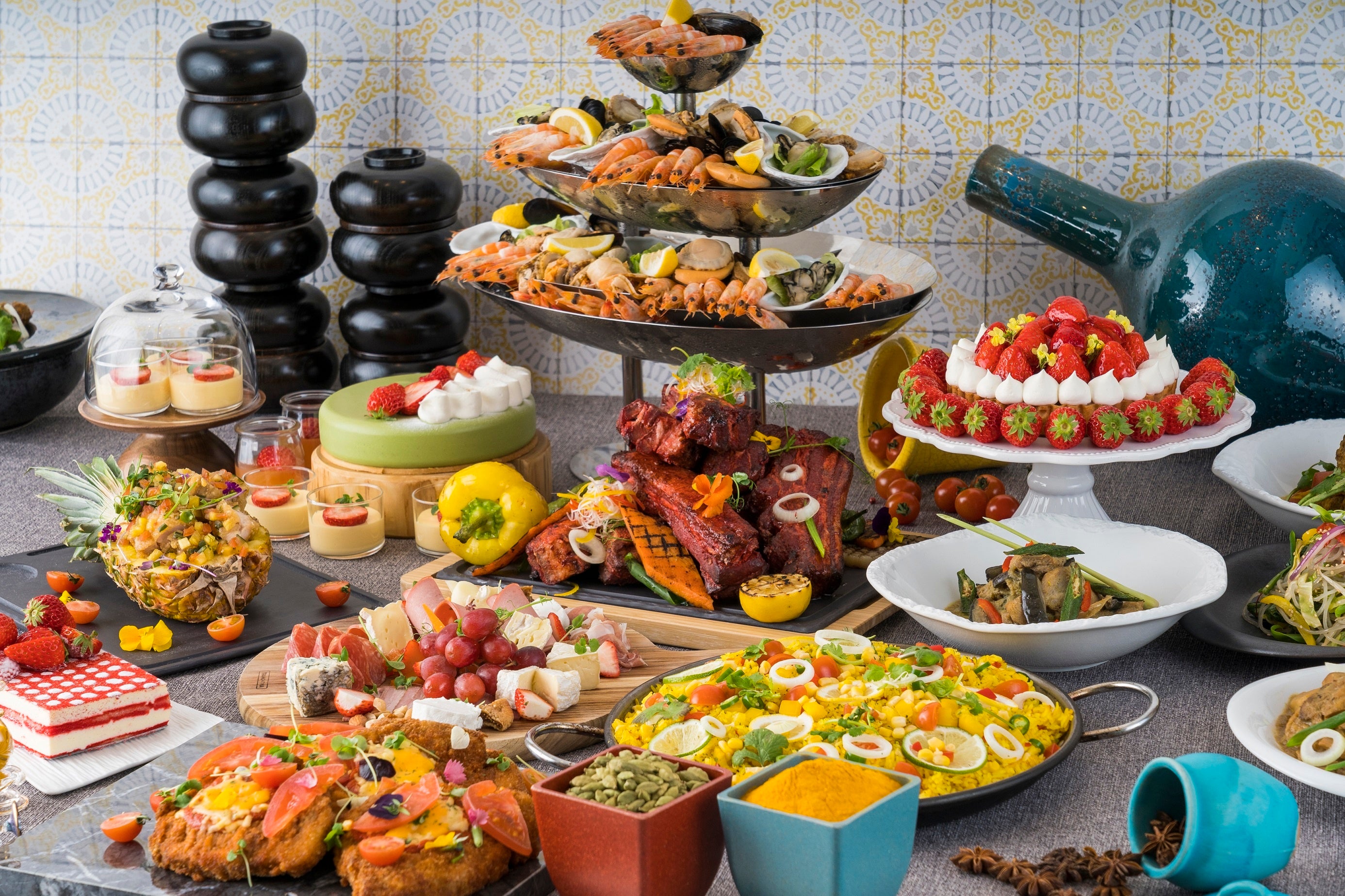 平日ディナービュッフェ