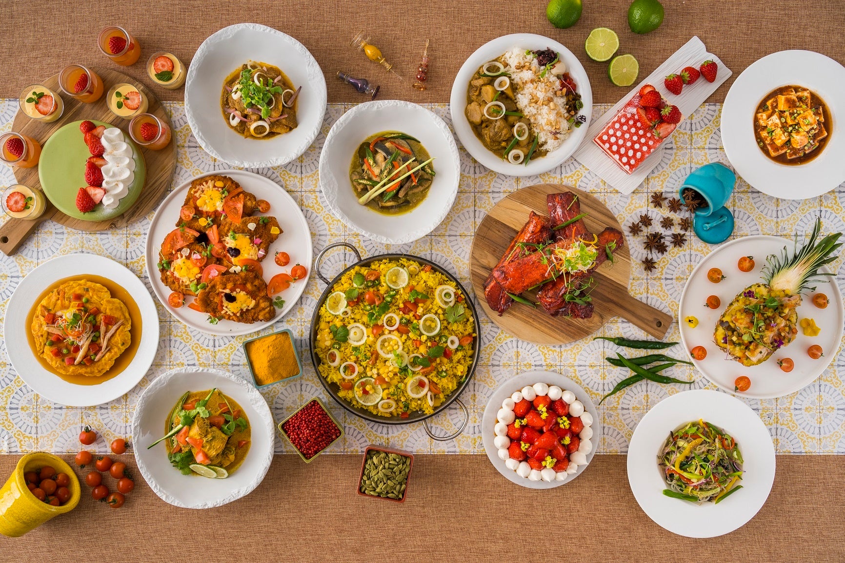 オールデイダイニング「モザイク」　春のランチビュッフェ