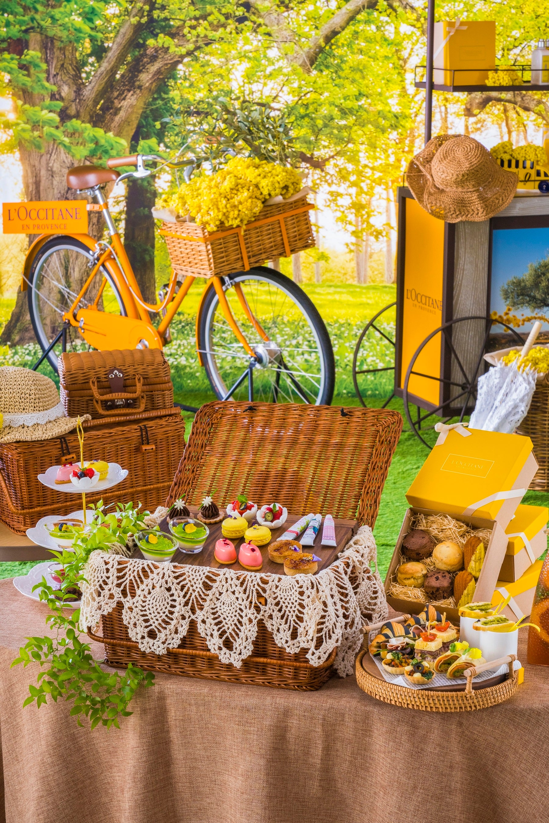 L'OCCITANEの世界観で贈る新アフタヌーンティー