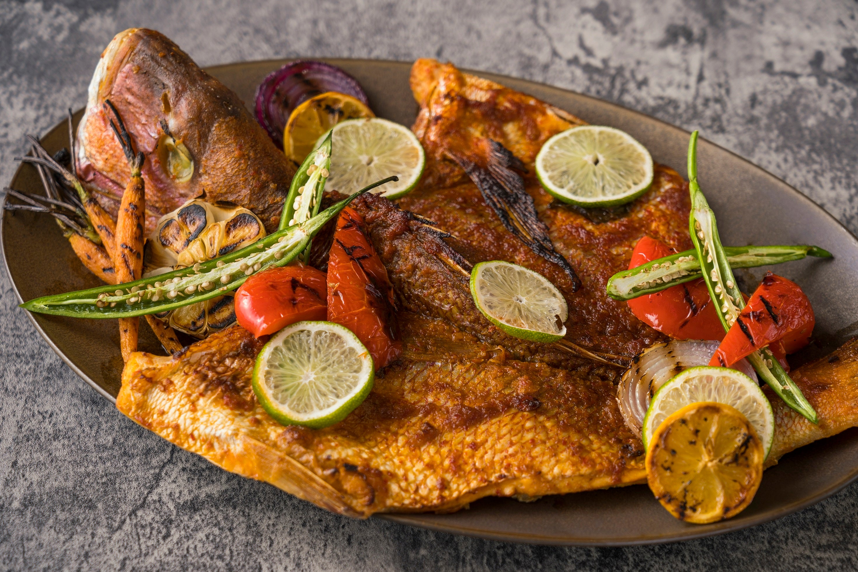 南東アジア風　チリ・サンバル・フィッシュ