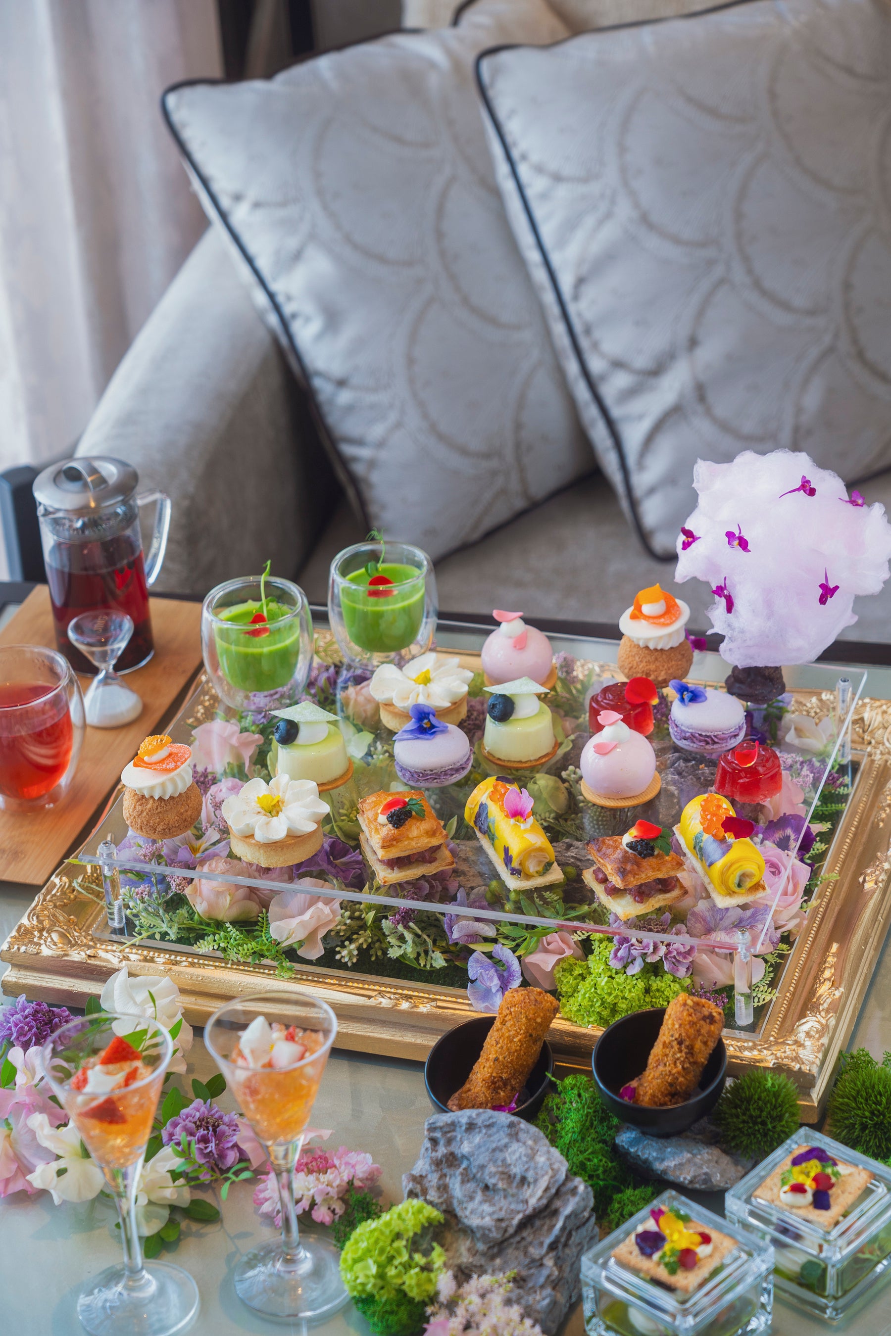 フランス語で”春の花”を意味する『プランタン・フルール アフタヌーンティー』