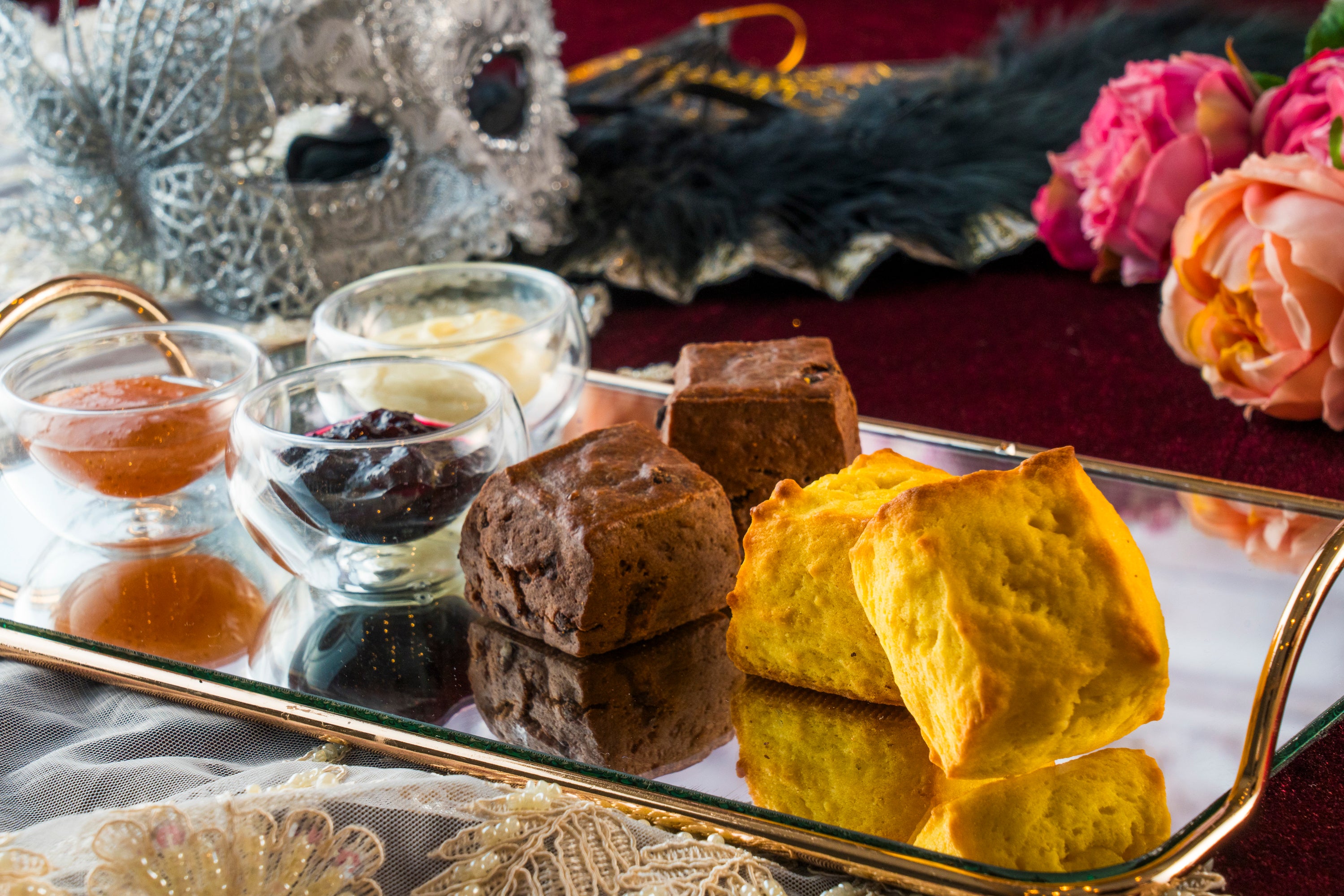 自家製スコーン2種類