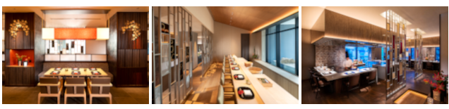 日本料理「泉水」　3つの和食エリア