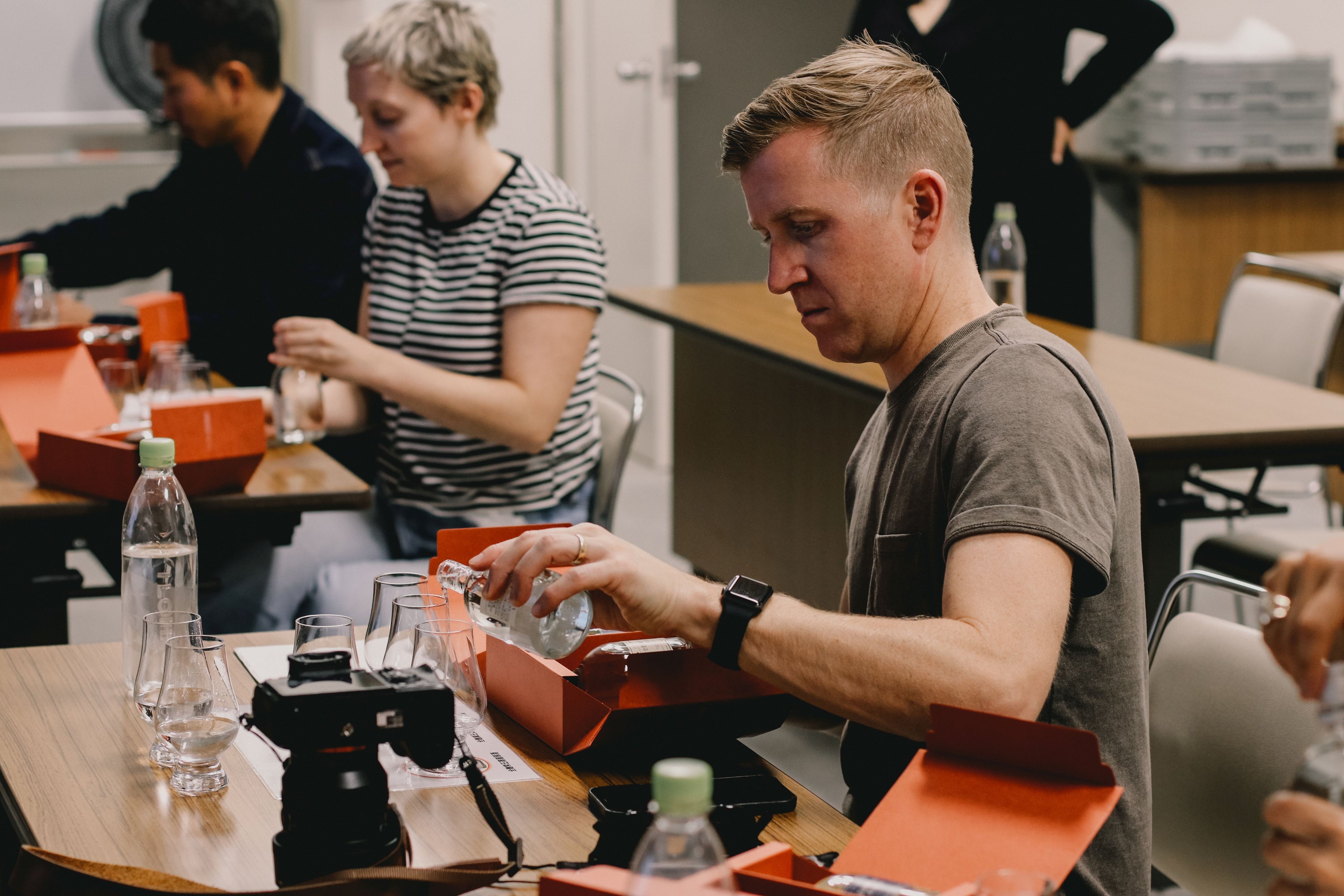 大分・三和酒類 いいちこ日田蒸留所ではテイスティングを体験。