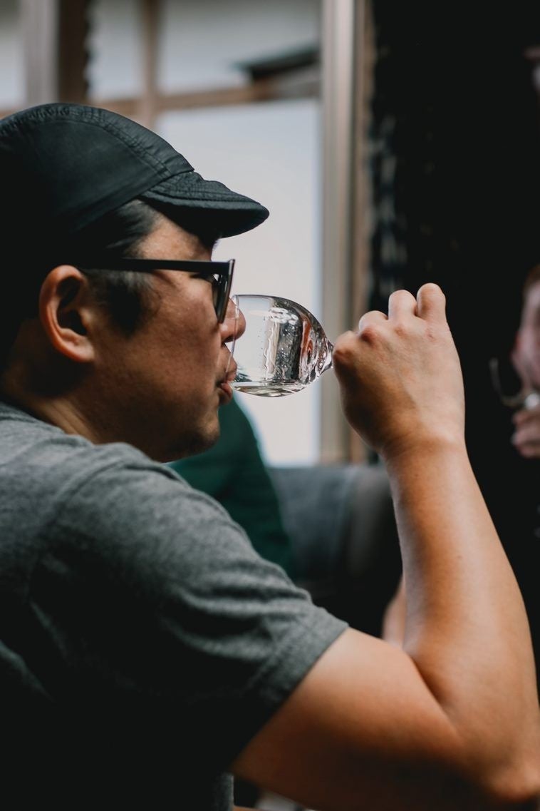 メンバーの中心的存在、ベーコンバーボンの開発者として知られ、アメリカのカクテル業界トップクラスにいるドン・リー氏。