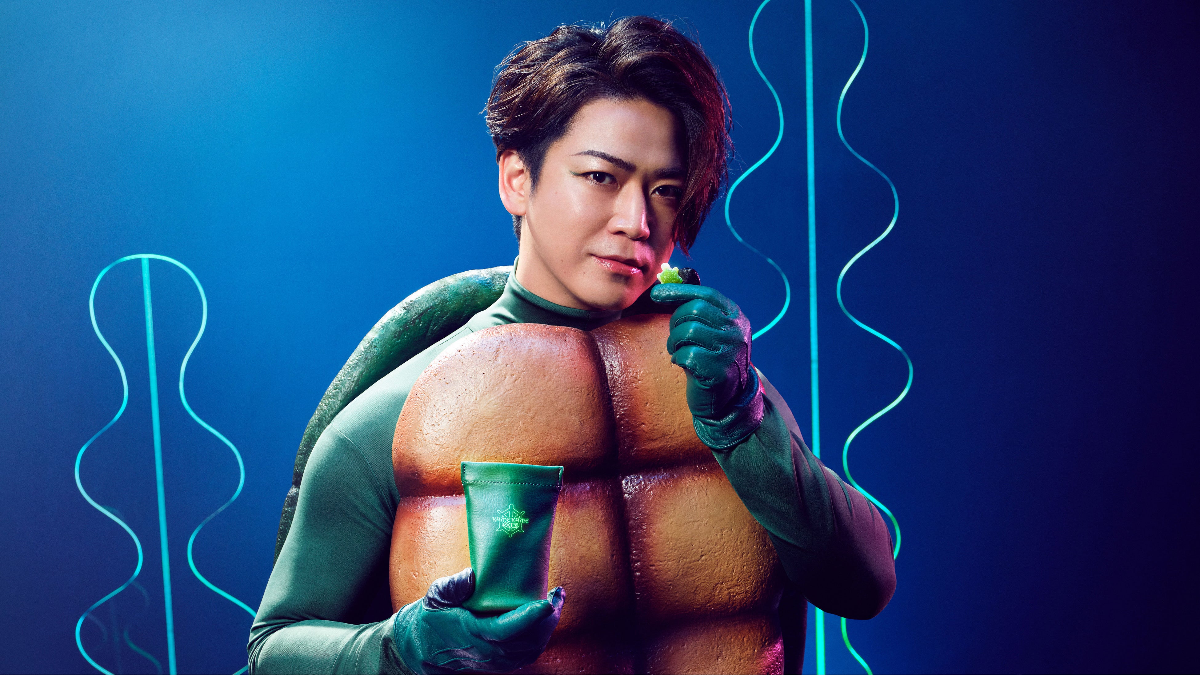 KAMEKAME SOURS 亀梨和也 懸賞 Tシャツ カメカメ 怪人カメカメ・亀梨和也、スペシャルインタビュー『サワーズの