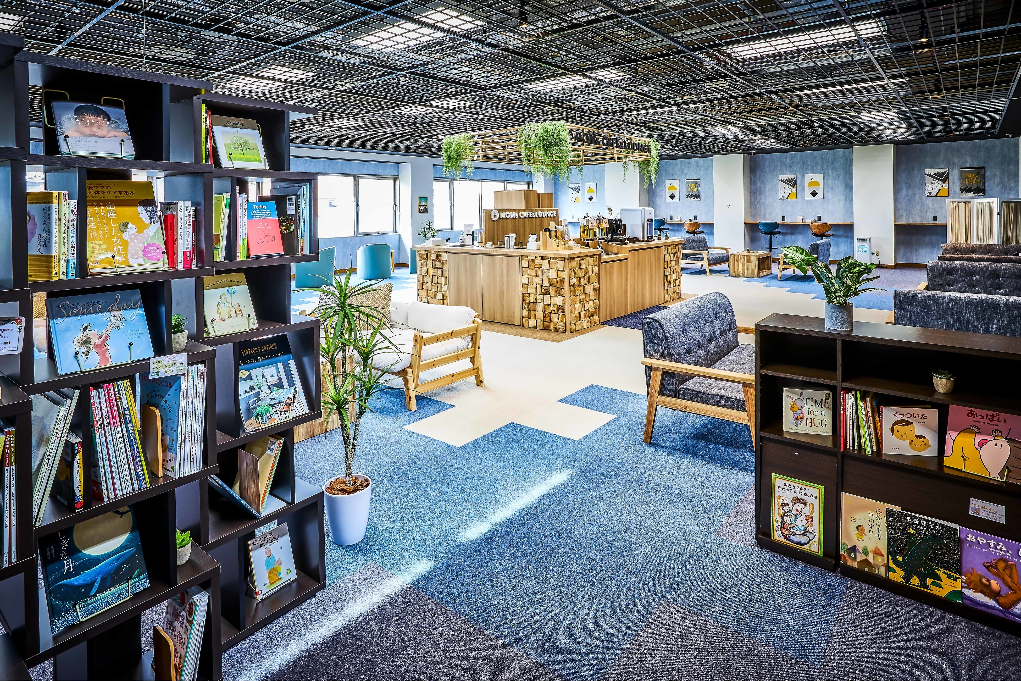 ＜館内施設 カフェラウンジ＞