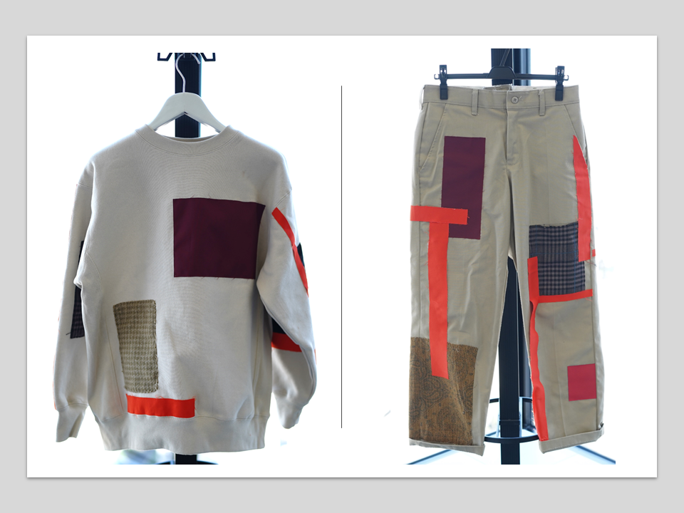 ROUND.1で使用したアップサイクル衣装