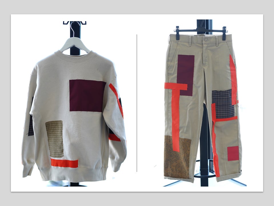 ROUND.1で使用したアップサイクル衣装