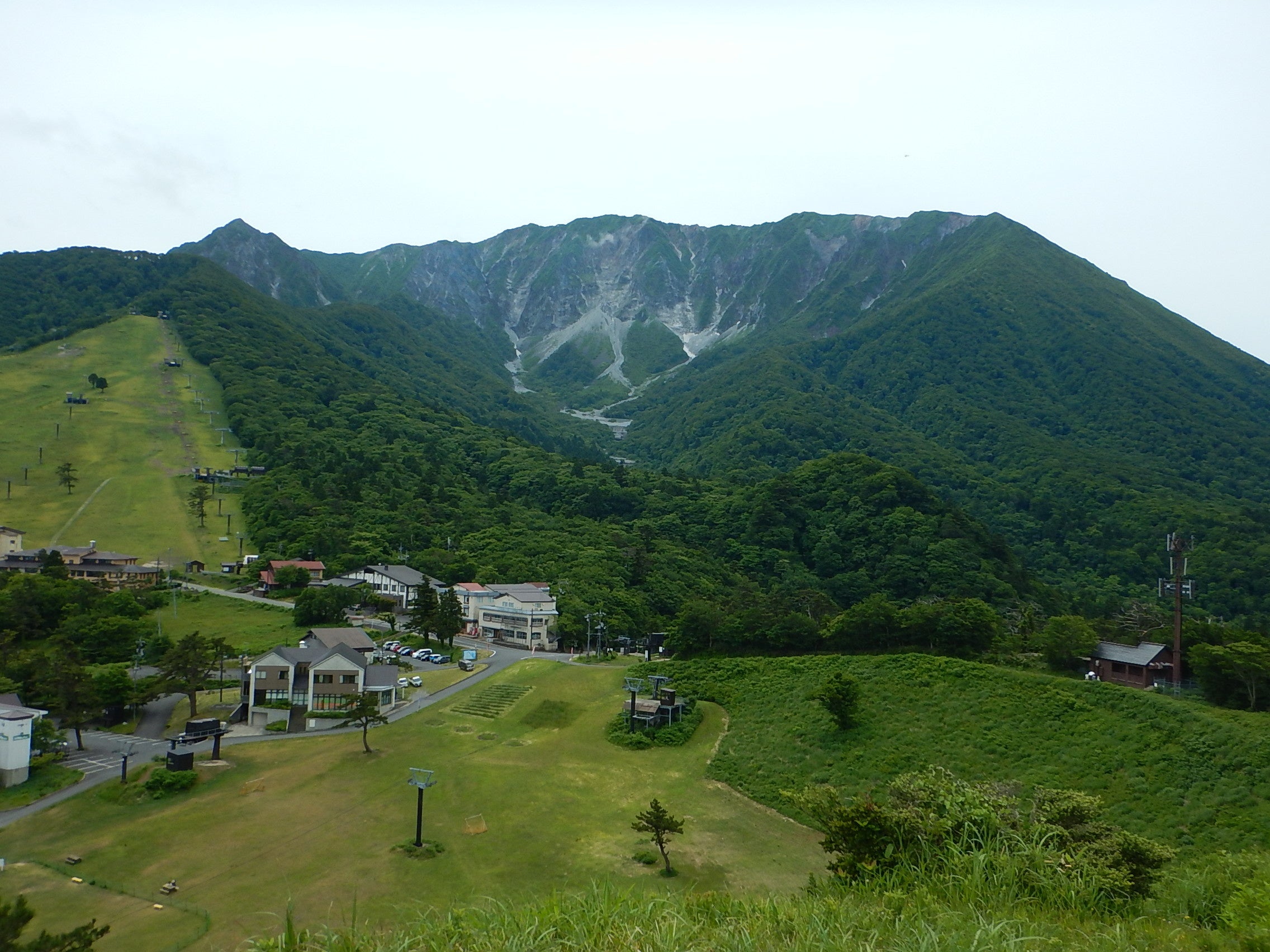 大山町のシンボル中国最高峰の「大山」
