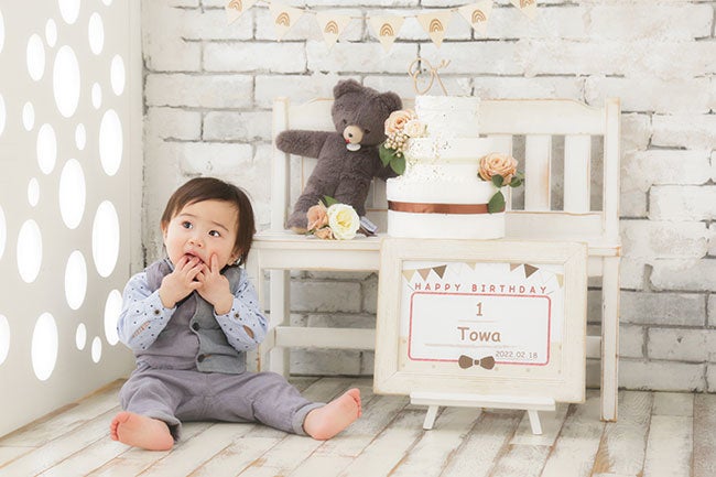 1才誕生日