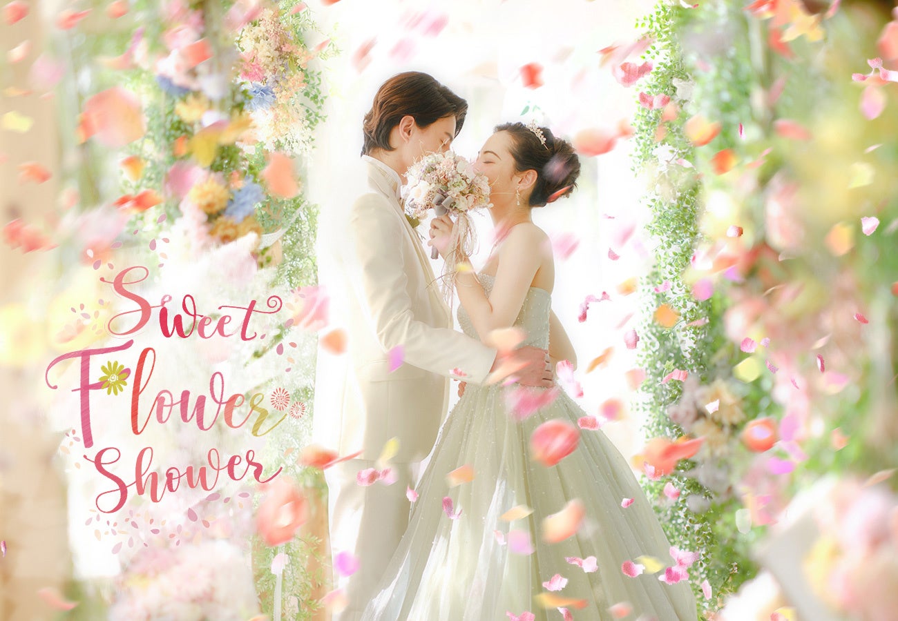 ウェディング  フォトブース  スプリングフラワー 3月1日スタート】春のウェディングキャンペーンを今年も開催！今年は