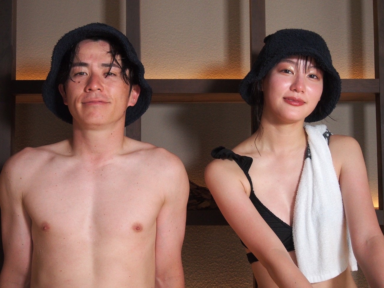  左から：藤森慎吾（オリエンタルラジオ）、花山瑞貴