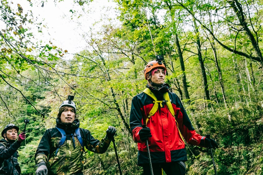 石狩白老滝の立つEXIT