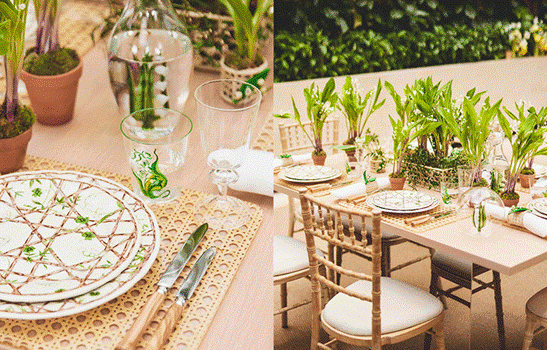 DIOR MAISON】「すずらんの日」を祝う、テーブルセッティング