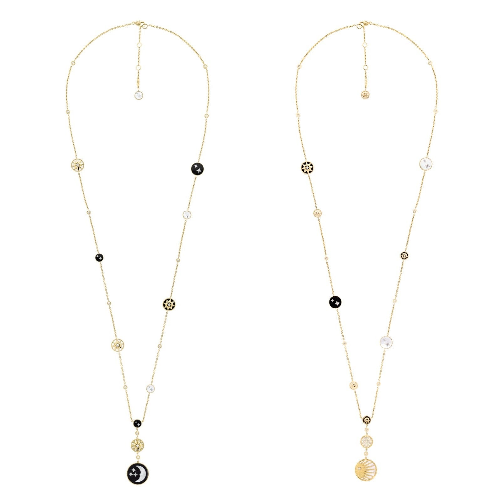 ネックレス YG x PT x DIA x MOPｘオニキス 4,500,000円