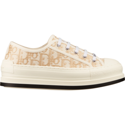 オンライン ポップアップ限定 ウォークンディオール プラットフォームスニーカー ディオール オブリーク エンブロイダリー コットン ¥165,000