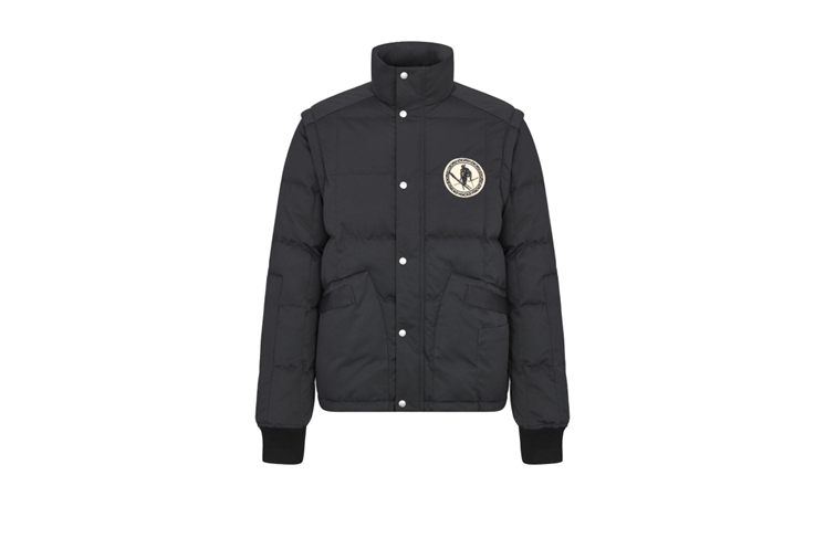 DIOR AND PETER DOIG スキージャケットコットンブレンド オットマン ¥620,000