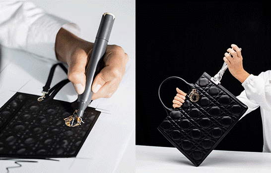 ディオール ブックトート」マクロカナージュ レザーに宿る職人技