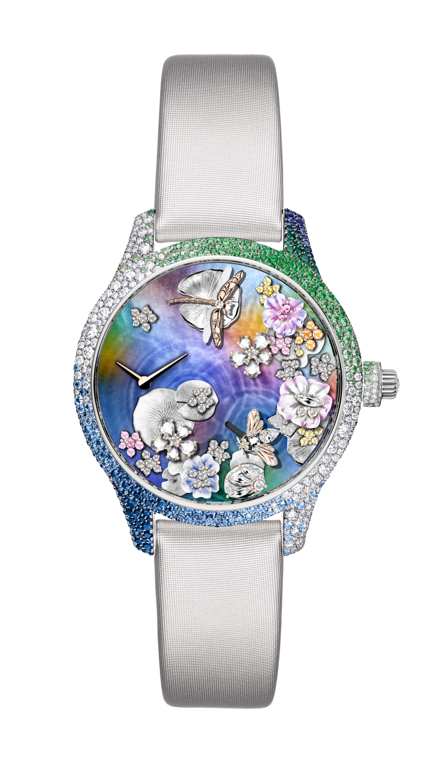 g*i様 クリスチャンディオールChristian Diorシルバー スターピア DIOR TIMEPIECES】新作「ディオール グラン ソワール オートマタ