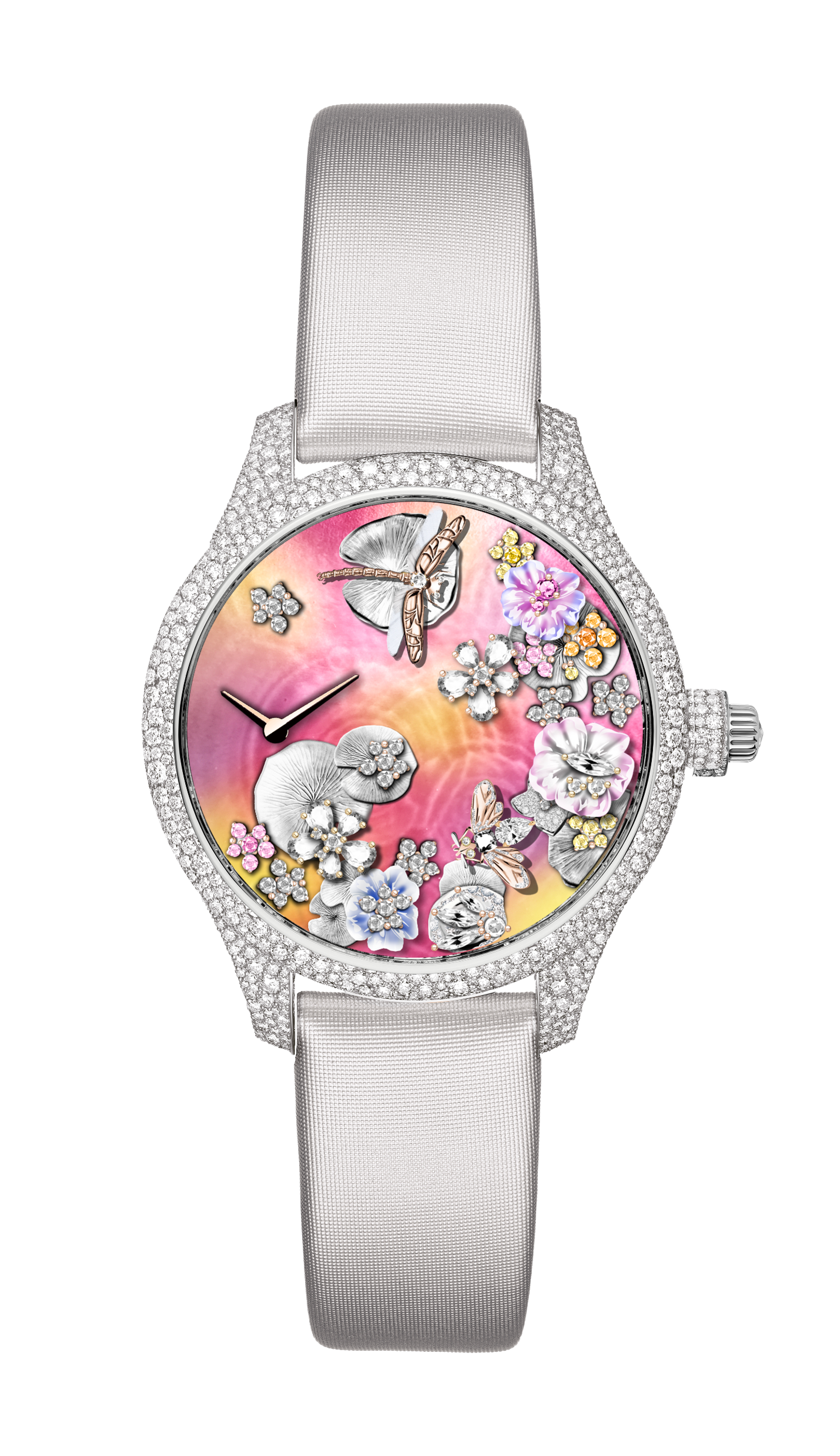 CD13316X1490 ディオール グラン ソワール&nbsp; オートマタ ミロワール ドー 径 3 8 mm ホワイトゴールド、ダイヤモンド&nbsp; ¥42,000,000（予定価格）