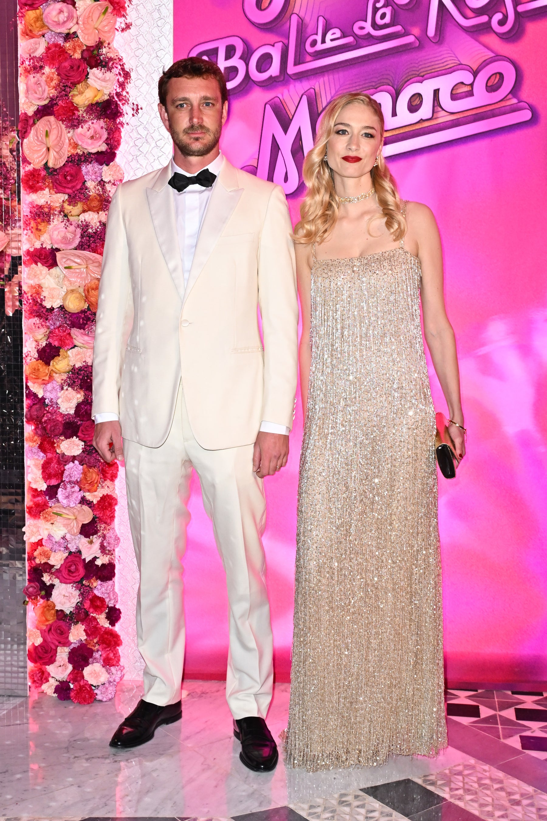 クリスチャンディオール ピンクベージュ レーストリム キャミソール