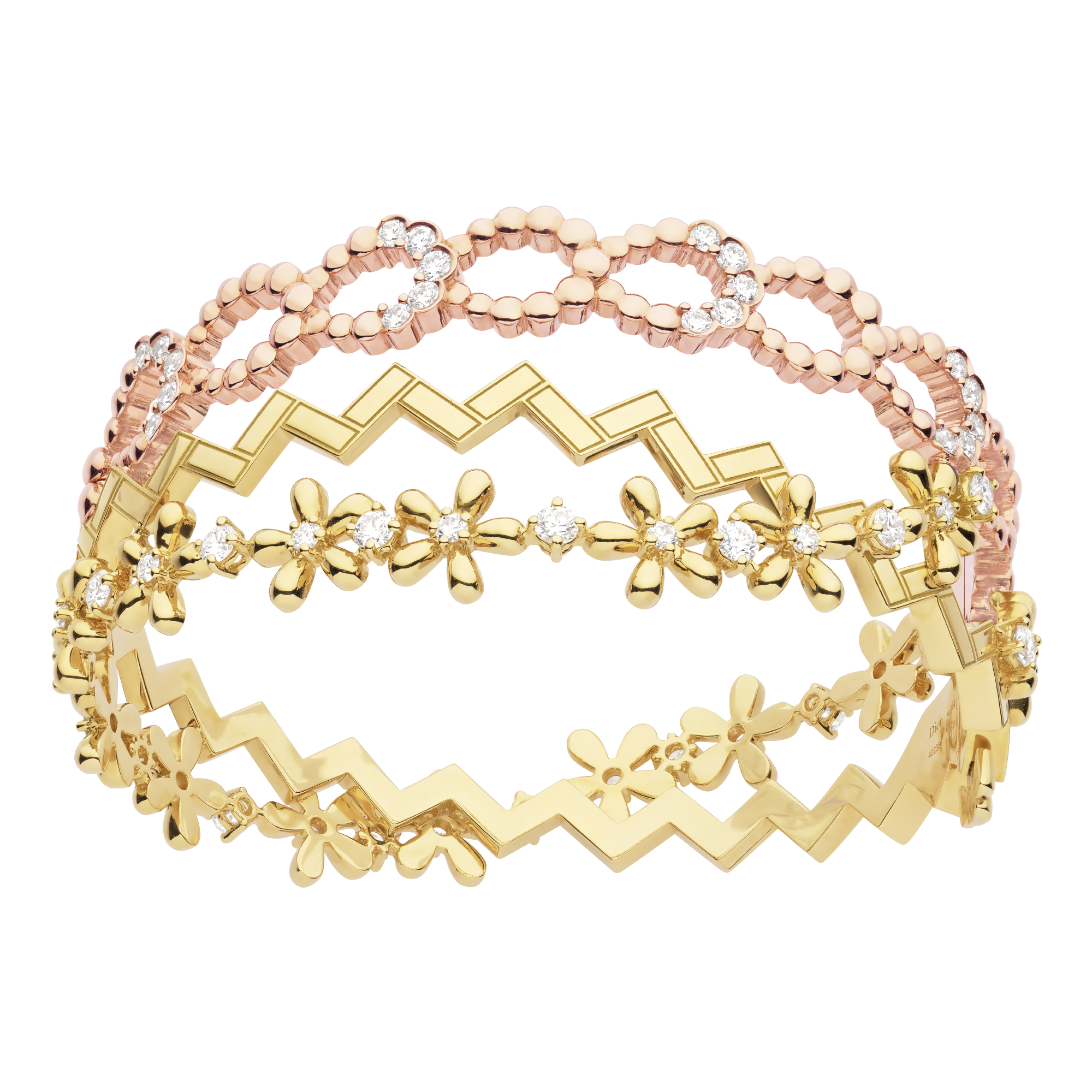 ブレスレット JGAL94002 YGｘPG x DIA 9,300,000円